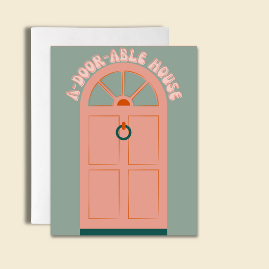 A-Door-Able House | Housewarming Card