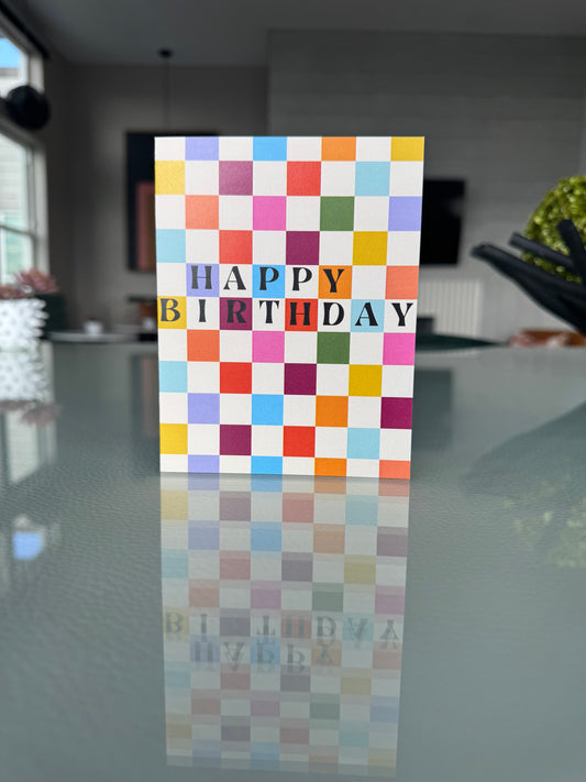 Colorful Happy Birthday | Colorful Birthday Card