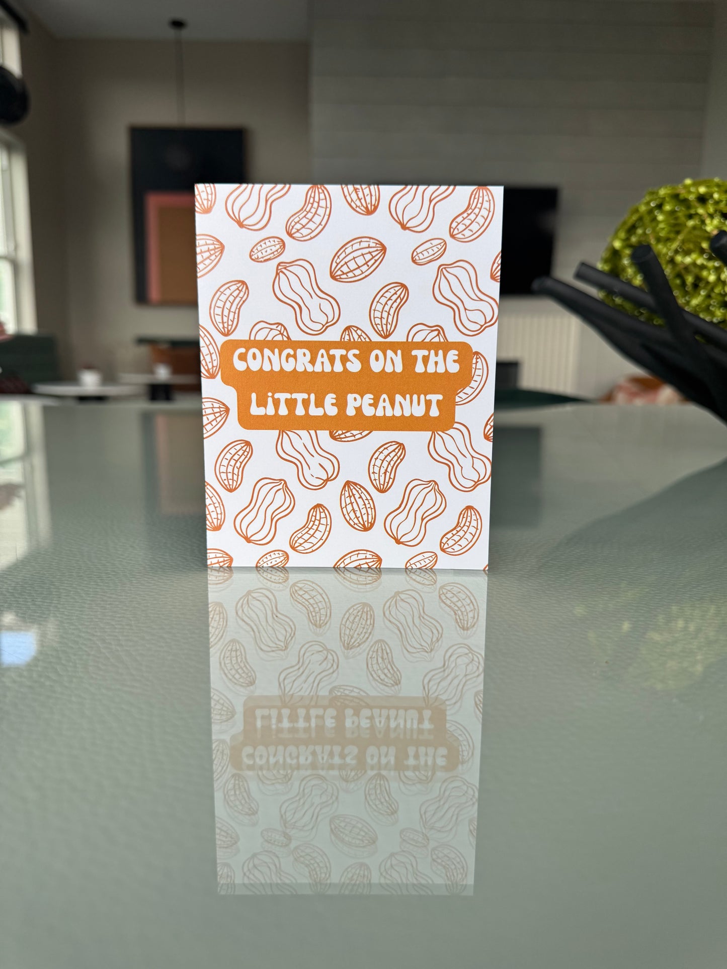 Lil Peanut Incoming | Baby Shower Card