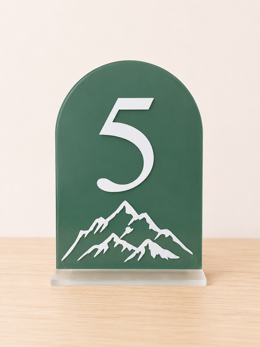 5" x 7" Acrylic Sign (Arch)