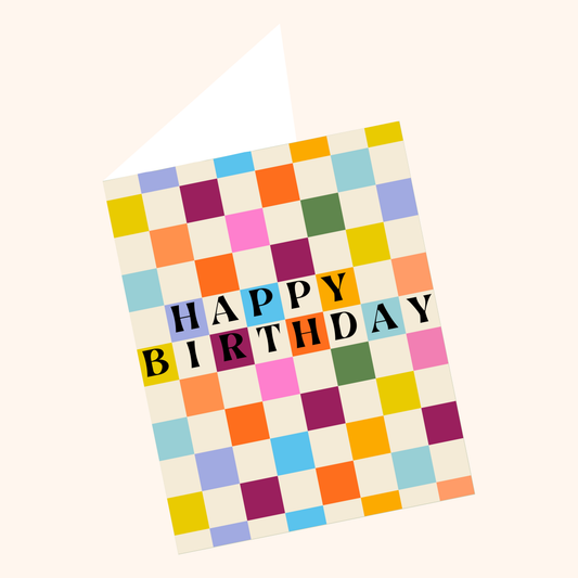 Colorful Happy Birthday | Colorful Birthday Card