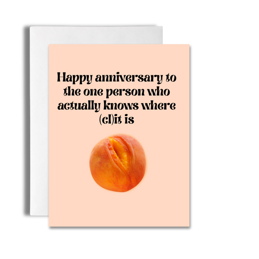 Cl(it) | Bold Anniversary Card for Him image 0