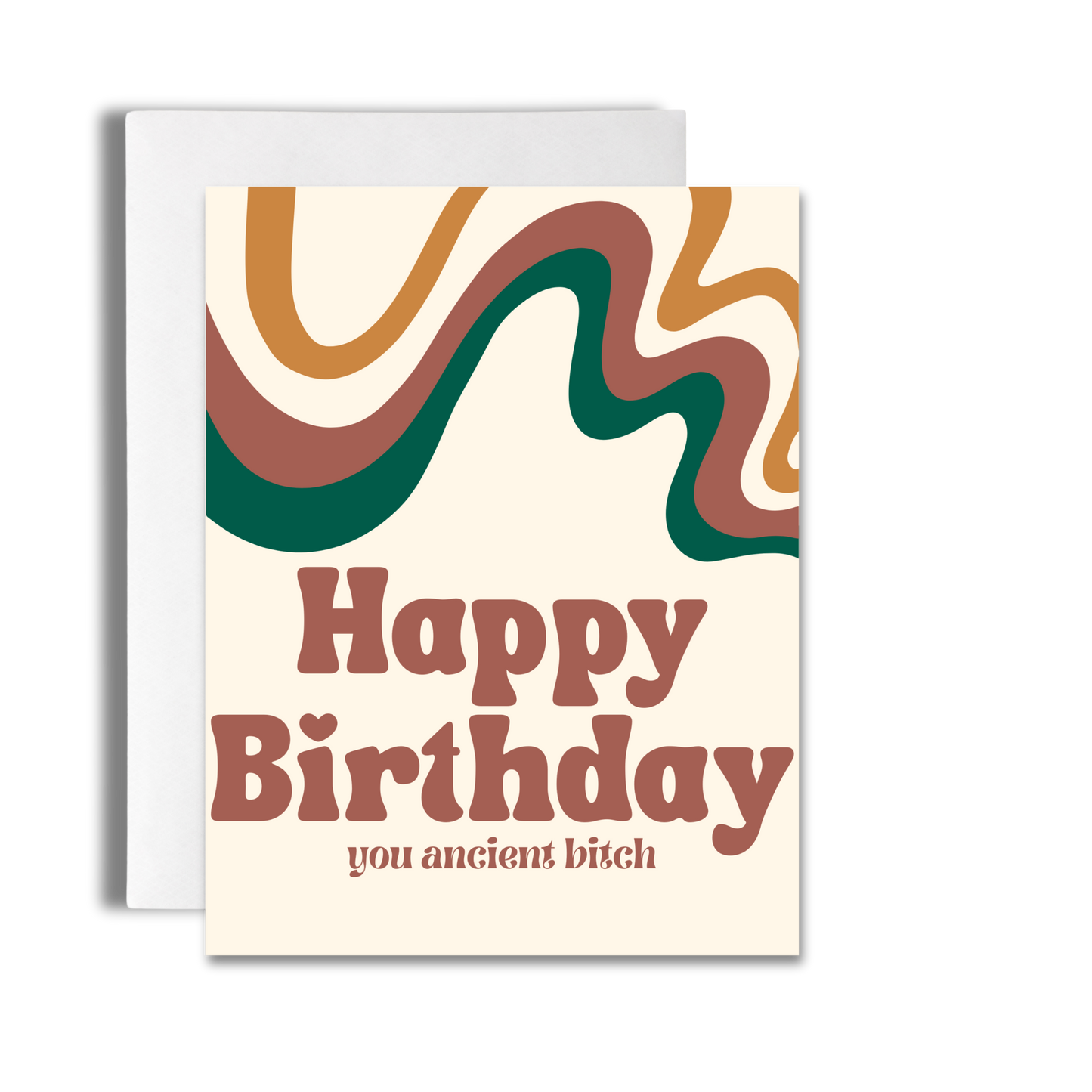 Ancient B*tch | Rude Birthday Card for Her image 0
