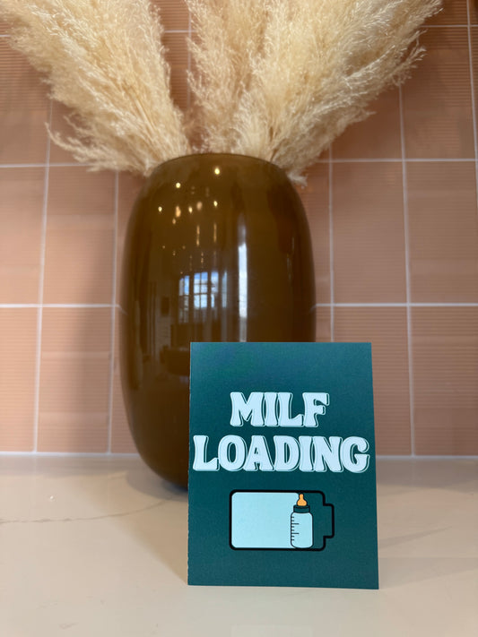 MILF Loading | Baby Shower Card