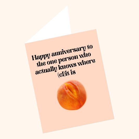 Cl(it) | Bold Anniversary Card for Him