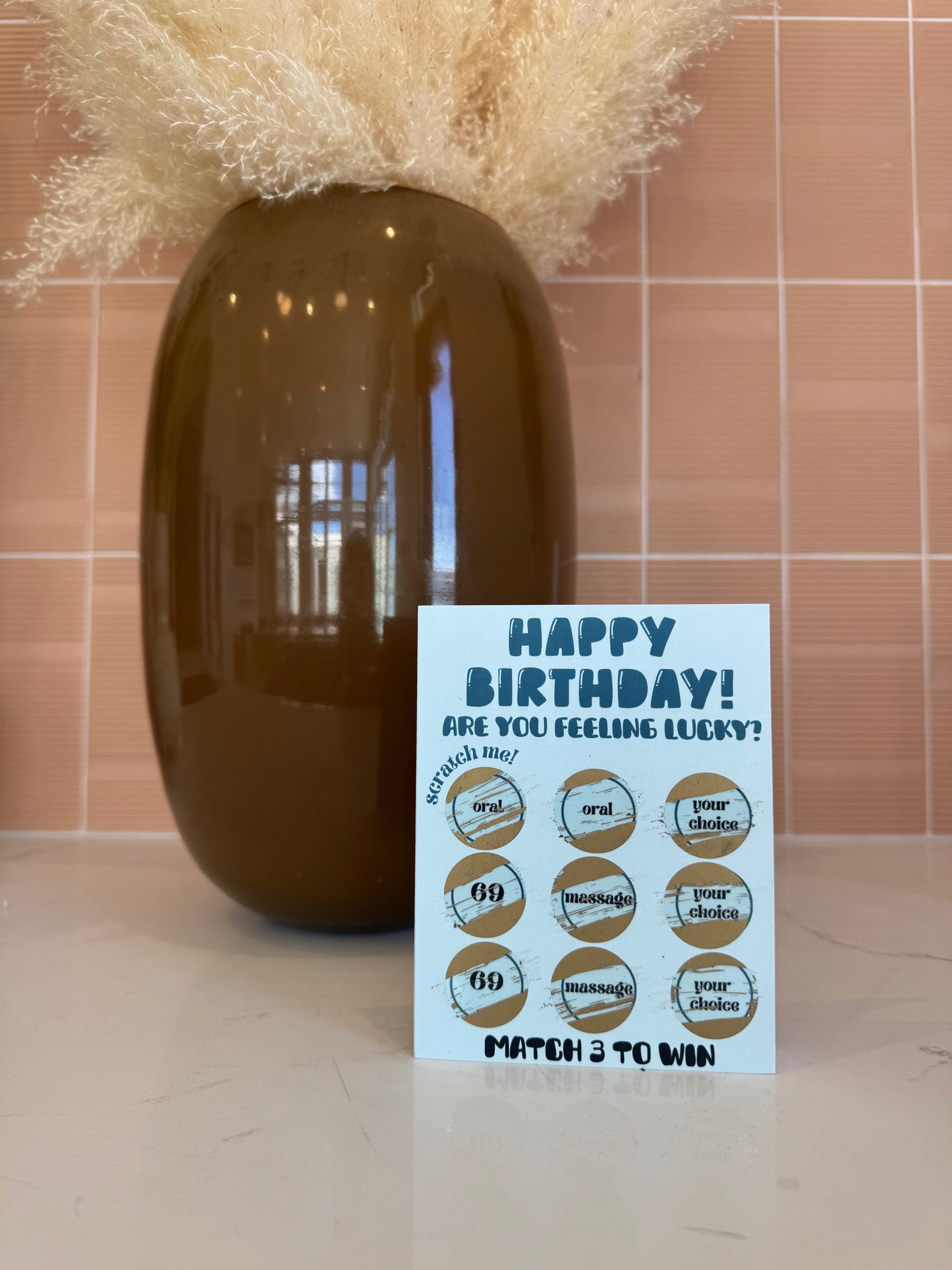 Birthday Scratch Off Card