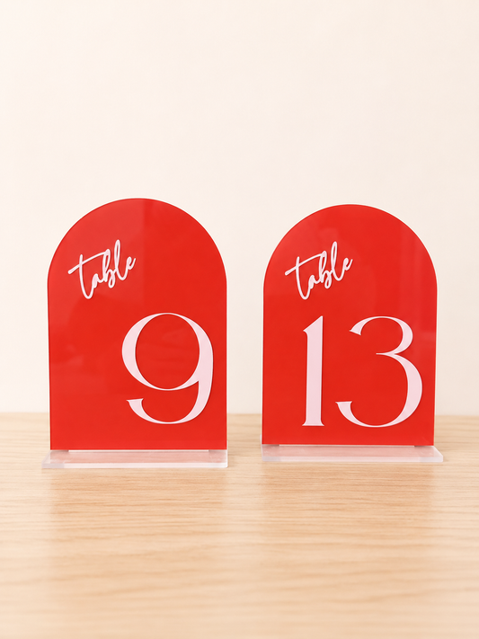 5" x 7" Acrylic Sign (Arch)