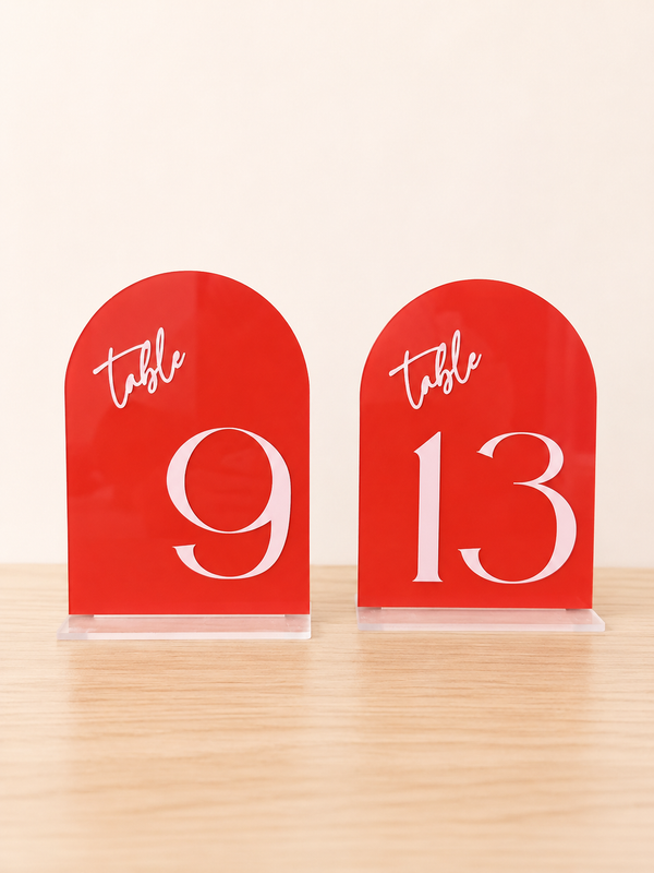 5" x 7" Acrylic Sign (Arch)