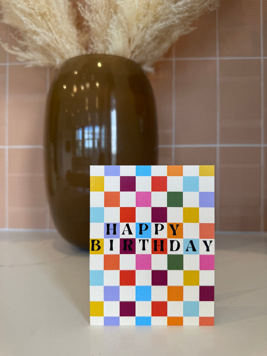 Colorful Happy Birthday | Colorful Birthday Card