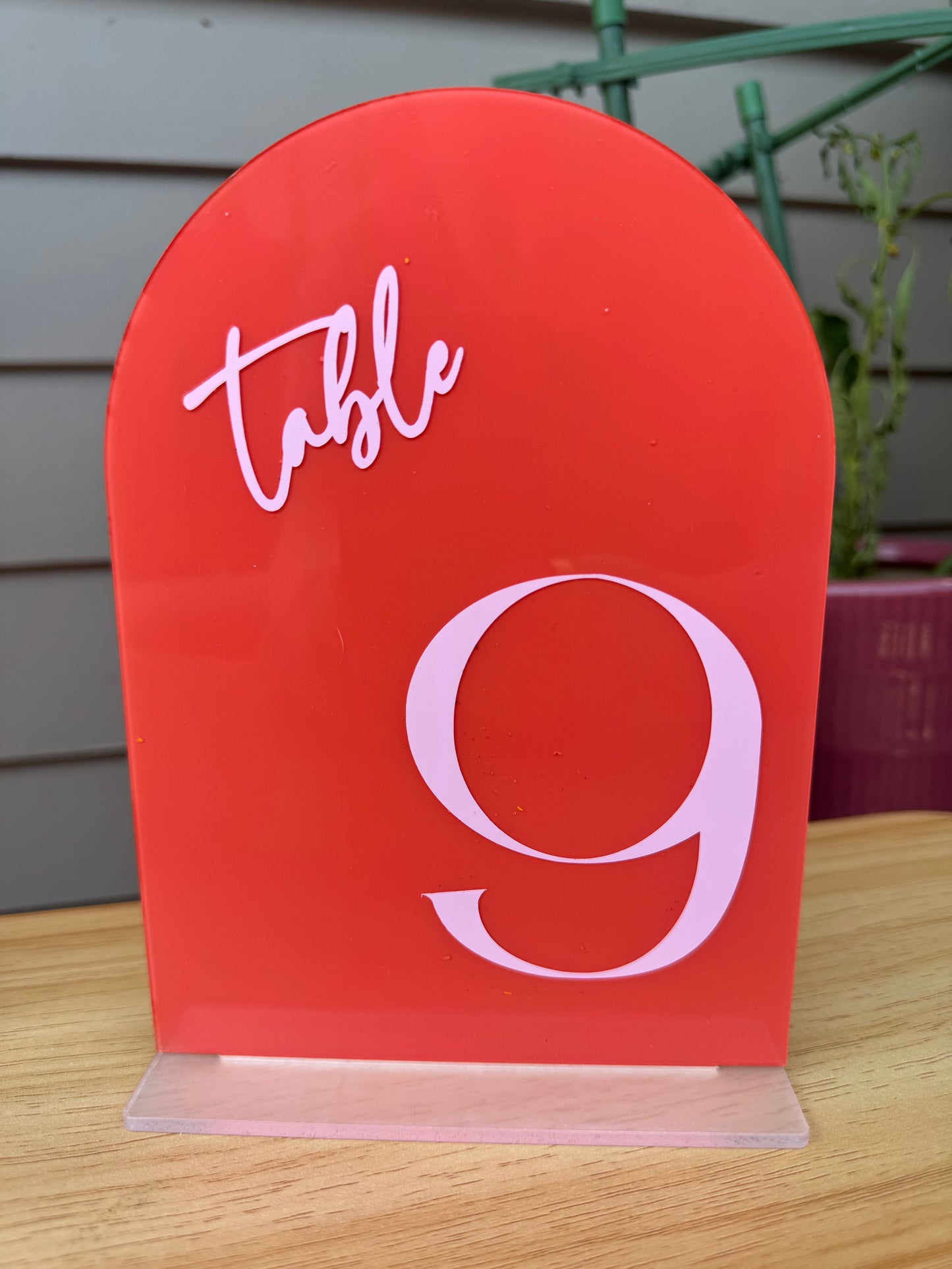 5" x 7" Acrylic Sign (Arch)