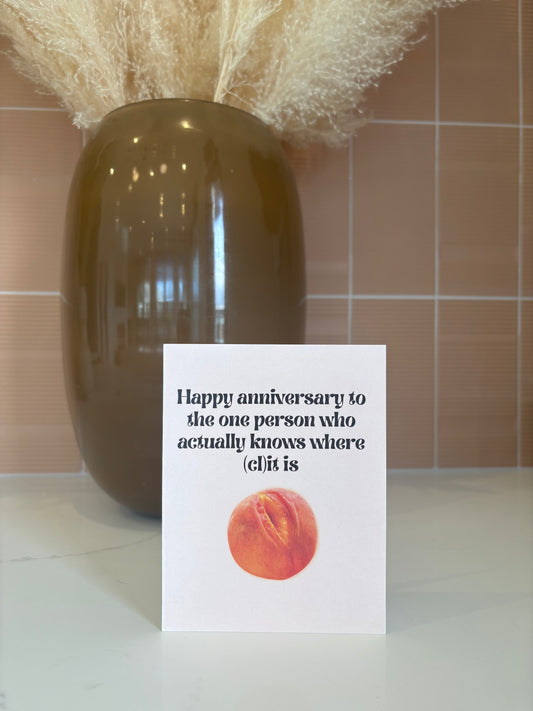 Cl(it) | Bold Anniversary Card for Him