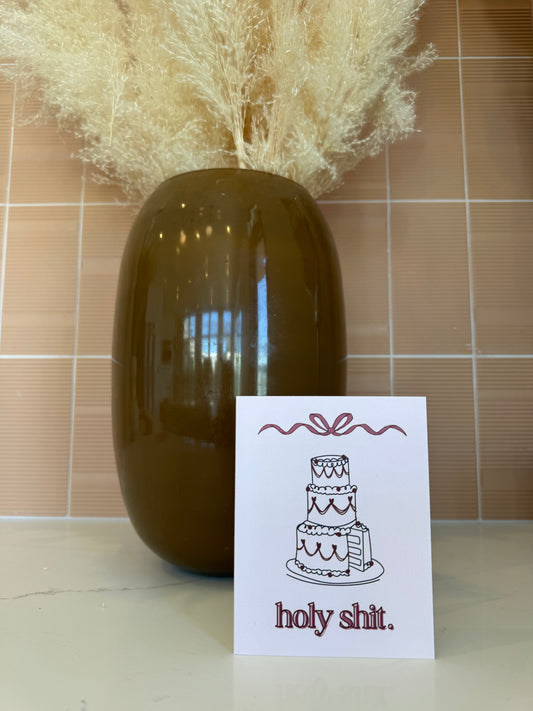 Wedding Cake: Holy S***
