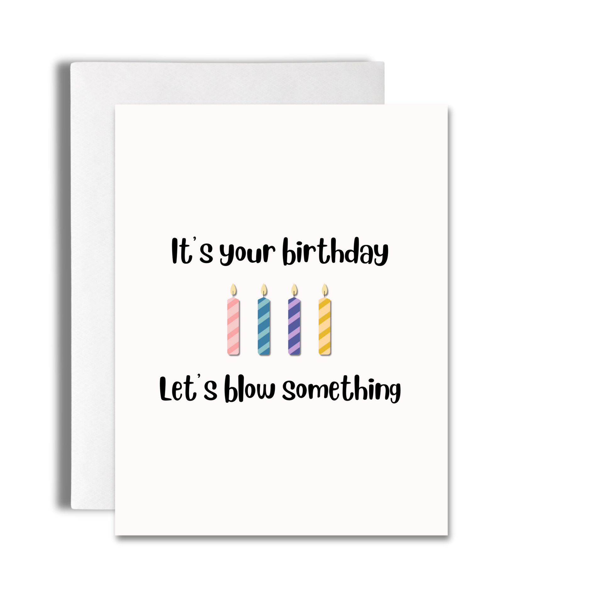 Let's Blow Something | Explosive Birthday Card image 0